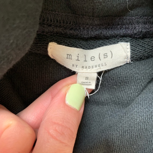 Madewell Turtleneck Tunic Sweatshirt - Picture 8 of 11